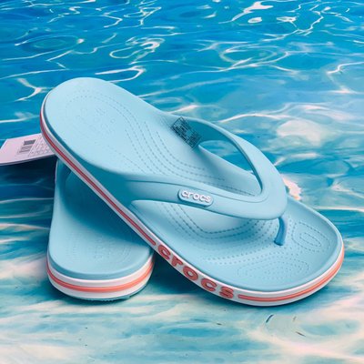 Crocs Оригінал Bayaband ™ Flip Ice Blue / Melon Blue Жіночі Крокс США (205393) - 36 (Стопа 22.5-23.2см) M4/W6 100640 фото