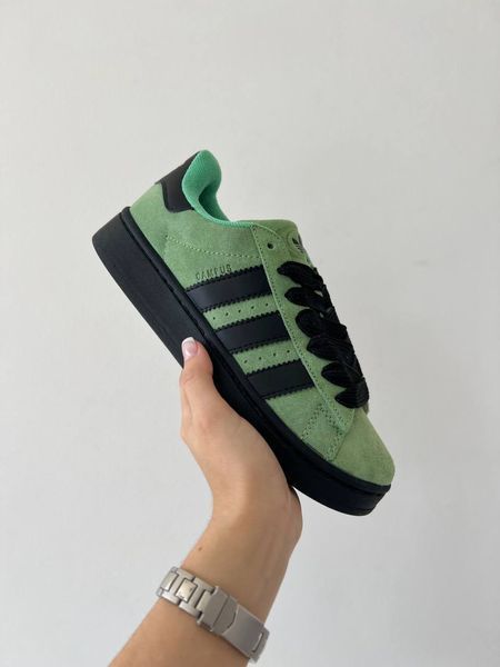 США Adidas Campus 00s TURQUOISE жіночі, чоловічі шкіряні якісні кросівки Адідас Кампус чорні зелені - Розмір 36 (US 5) 11167689 фото