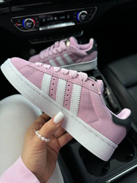 США Adidas Campus 00s Pink жіночі шкіряні якісні кросівки Адідас Кампус рожеві - Розмір 36 (US 5) 11167589 фото