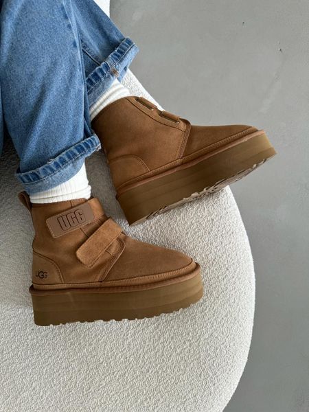 Ugg Australia США Classic Neumal Platform Chukka Chestnut Уггі ньюмель платформа руді УГГ Австралія - Розмір 35 (US 4) 211155201 фото