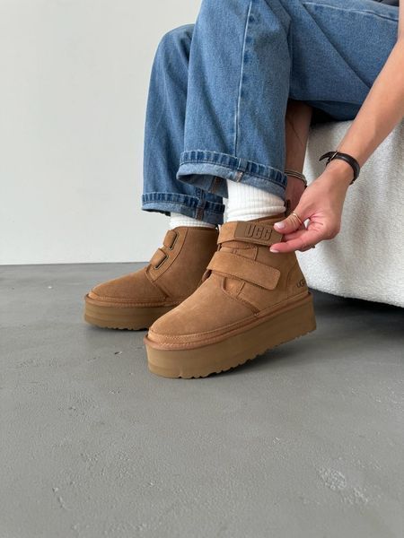 Ugg Australia США Classic Neumal Platform Chukka Chestnut Уггі ньюмель платформа руді УГГ Австралія - Розмір 35 (US 4) 211155201 фото