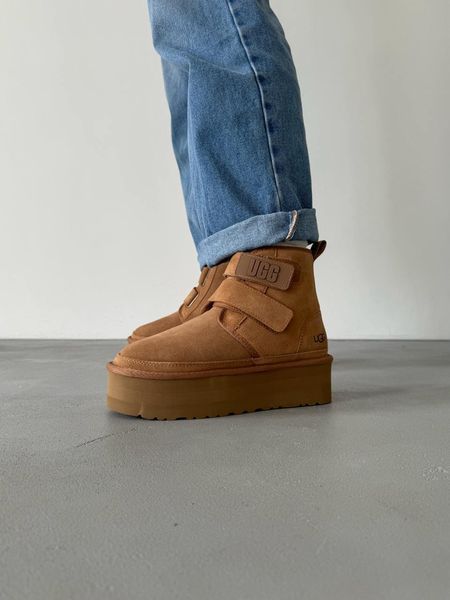 Ugg Australia США Classic Neumal Platform Chukka Chestnut Уггі ньюмель платформа руді УГГ Австралія - Розмір 35 (US 4) 211155201 фото