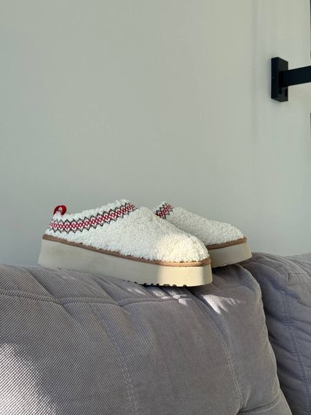 UGG Australia США Tasman Platform Tazz Slipper Heritage Braid Beige Уггі тасман тас платформа бежеві замшеві Австралія - Розмір 35 (US 4) 2110100714 фото