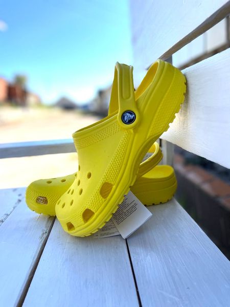 Crocs Оригінал Classic Yellow Жовті Крокс США (1670855291) - 36 (Стопа 22.5-23.2см) M4/W6 111968 фото