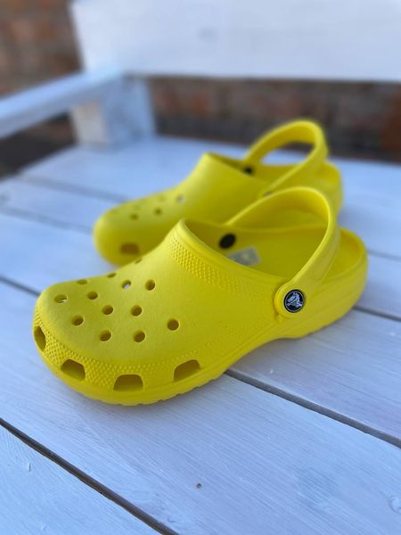 Crocs Оригінал Classic Yellow Жовті Крокс США (1670855291) - 36 (Стопа 22.5-23.2см) M4/W6 111968 фото