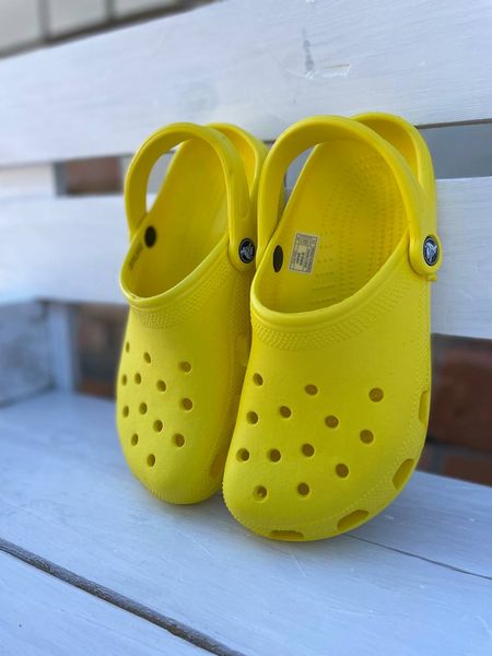 Crocs Оригінал Classic Yellow Жовті Крокс США (1670855291) - 36 (Стопа 22.5-23.2см) M4/W6 111968 фото