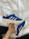 США Adidas Gazelle Bold Blue/Pink Platform жіночі шкіряні якісні кросівки Адідас Газель Платформа рожеві сині 0320 - Розмір 36 (US 5) 11168039 фото 1