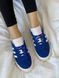 США Adidas Gazelle Bold Blue/Pink Platform жіночі шкіряні якісні кросівки Адідас Газель Платформа рожеві сині 0320 - Розмір 36 (US 5) 11168039 фото 6