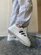 США Adidas Campus x Bad Bunny White/Black жіночі, чоловічі шкіряні якісні кросівки Адідас - Розмір 36 (US 5) 11167389 фото 1