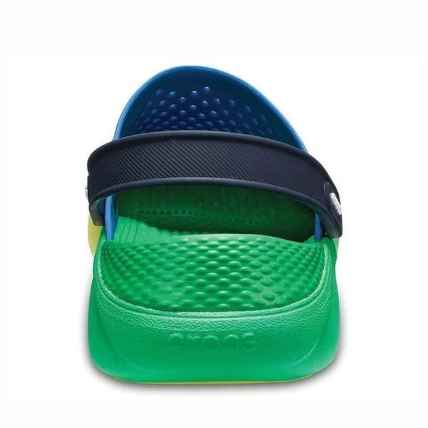 Crocs Оригінал LiteRide &trade; Clog Сині Зелені Чоловічі Крокс США (204592) - 36 (Стопа 22.5-23.2см) M4/W6 100248 фото