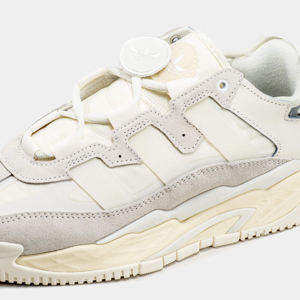США Adidas Niteball Cream Beige жіночі, чоловічі шкіряні якісні кросівки Адідас Найтбо бежеві - Розмір 36 (US 5) 11167739 фото