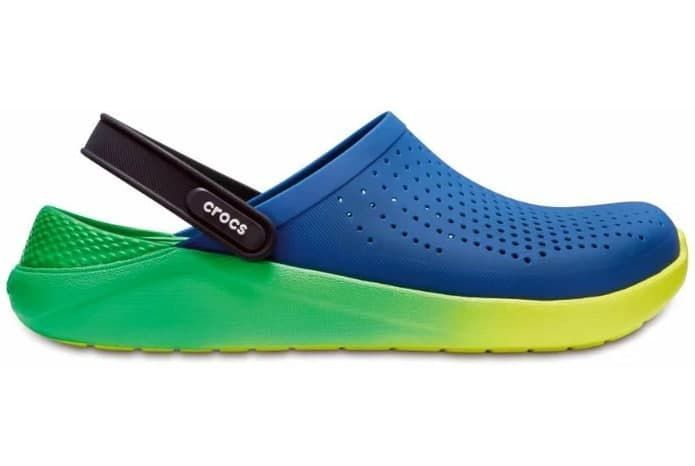 Crocs Оригінал LiteRide &trade; Clog Сині Зелені Чоловічі Крокс США (204592) - 36 (Стопа 22.5-23.2см) M4/W6 100248 фото