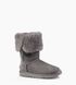 UGG Australia США Tall Triplet Button II Серый цільна овчина Угг Австралия - Розмір 35 (US 4) 2110573 фото 4