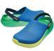 Crocs Оригінал LiteRide &trade; Clog Сині Зелені Чоловічі Крокс США (204592) - 36 (Стопа 22.5-23.2см) M4/W6 100248 фото 4