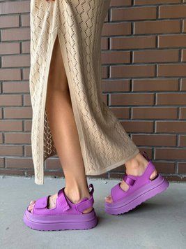 UGG Australia США Goldenglow Sandals Pink Уггі сандалі на платформі рожеві Австралія - Розмір 35 (US 4) 10718145690 фото