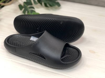 Crocs Оригінал Classic Слайди Crocs Mellow Slide Black (Чорні) Крокс США (1670855291) - 36 (Стопа 22.5-23.2см) M4/W6 114529 фото