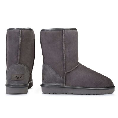 UGG Australia Classic Short Кант Сірі короткі цільна овчина Угг Австралія - Розмір 35 (US 4) 2110419 фото