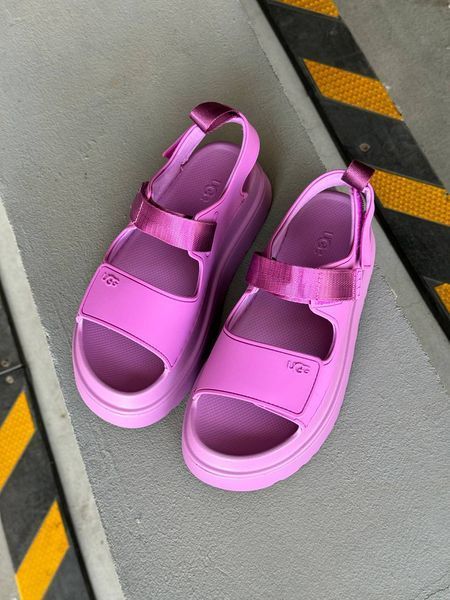UGG Australia США Goldenglow Sandals Pink Уггі сандалі на платформі рожеві Австралія - Розмір 35 (US 4) 10718145690 фото