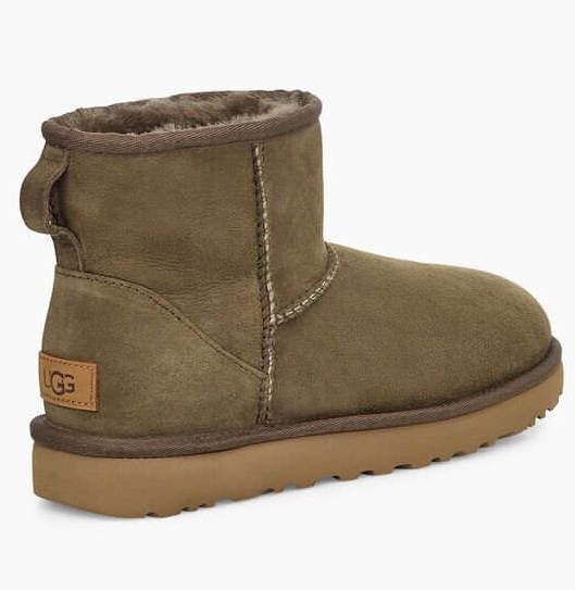 UGG Australia США Classic Mini II Хакки цільна овчина мини Угг Австралия - Розмір 35 (US 4) 2110177 фото