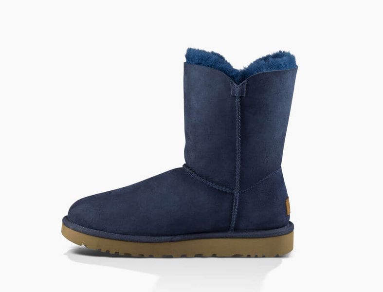 UGG Australia США Short Bailey Button II Синий цільна овчина Угг Австралия - Розмір 35 (US 4) 2110496 фото