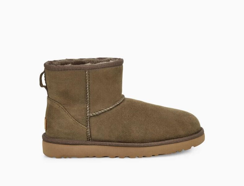 UGG Australia США Classic Mini II Хакки цільна овчина мини Угг Австралия - Розмір 35 (US 4) 2110177 фото