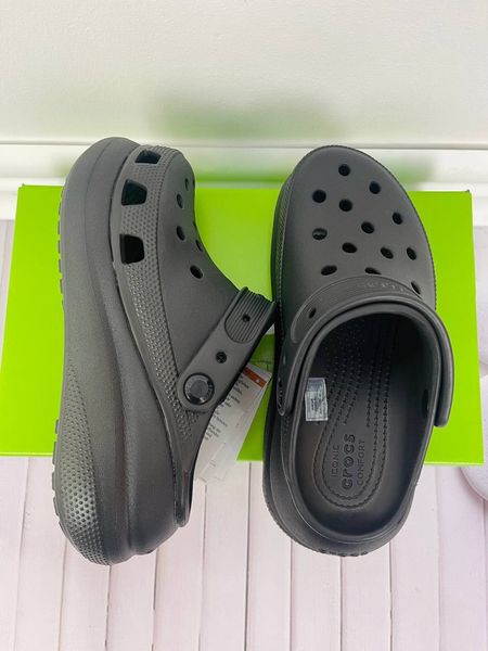 Crocs Оригінал Classic ™ Crush Black Women Sabo крокси Оригінал США (206302-2) - 36 (Стопа 22.5-23.2см) M4/W6 107196 фото