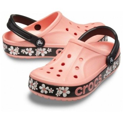 Crocs Оригінал Bayaband ™ Graphic II Clog Melon / Floral Жіночі Крокс США (205089) - 36 (Стопа 22.5-23.2см) M4/W6 100563 фото