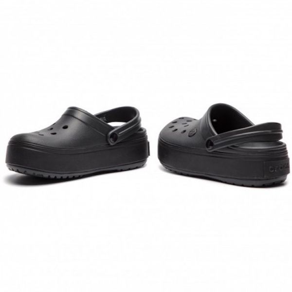 Crocs Оригінал Crocband ™ Platform Clog Black Жіночі Крокс США (205434) - 36 (Стопа 22.5-23.2см) M4/W6 100914 фото