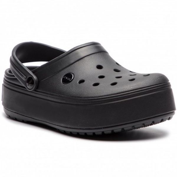 Crocs Оригінал Crocband ™ Platform Clog Black Жіночі Крокс США (205434) - 36 (Стопа 22.5-23.2см) M4/W6 100914 фото