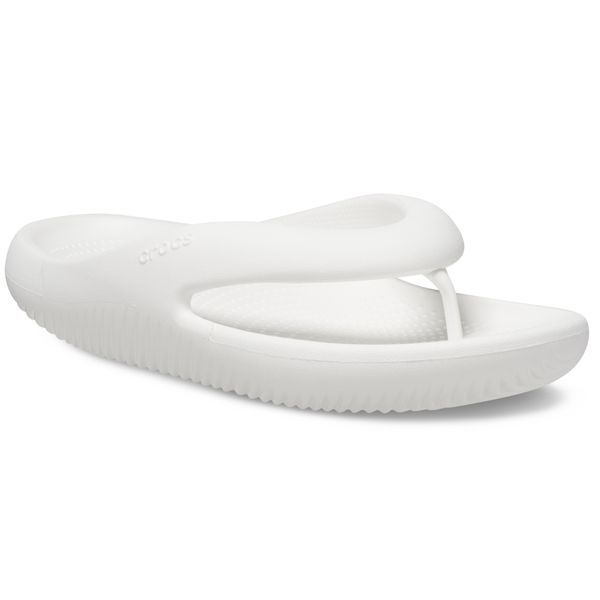 Crocs Оригінал Classic Слайди Crocs Mellow FLIP White Білі Крокс США - 36 (Стопа 22.5-23.2см) M4/W6 9977085 фото