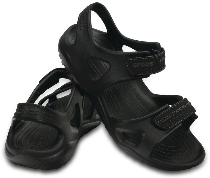 Crocs Оригінал Swiftwater Rive ™ Sandal (Сандалі) Чорні Чоловічі Крокс США (203965) - 36 (Стопа 22.5-23.2см) M4/W6 100163 фото