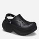 Crocs Bella Platform Оригінал Крокс на платформі Black Чорні Women Sabo Сабо США - Чоловічі та Жіночі - 36 (Стопа 22.5-23.2см) M4/W6 9977285 фото 8