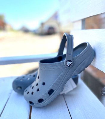 Crocs Оригінал Classic Clog Light Gray Світло Сірі Крокс США (1670855291) - 36 (Стопа 22.5-23.2см) M4/W6 114435 фото