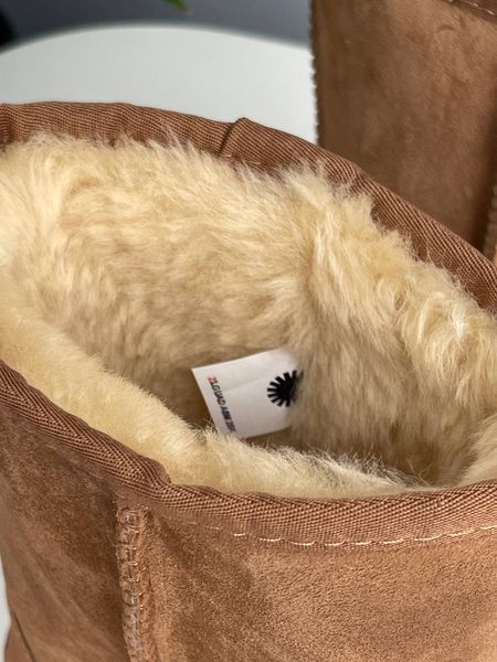 UGG Australia Classic Short II Platform Chestnut Руді Рижі короткі середні уггі замш цільна овчина Угг Австралія - Розмір 35 (US 4) 2110100467 фото
