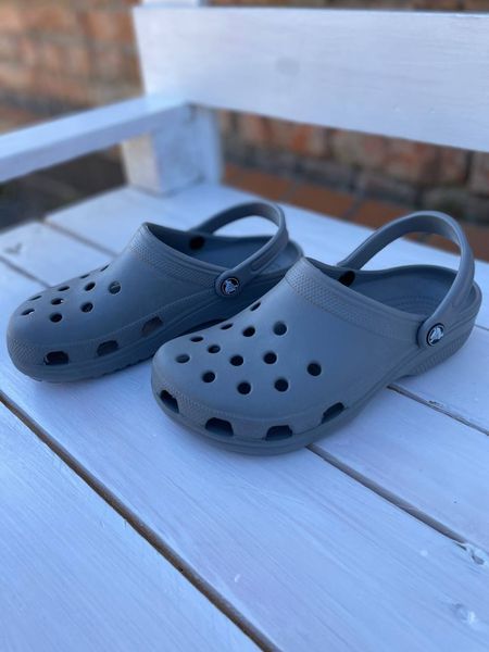 Crocs Оригінал Classic Clog Light Gray Світло Сірі Крокс США (1670855291) - 36 (Стопа 22.5-23.2см) M4/W6 114435 фото