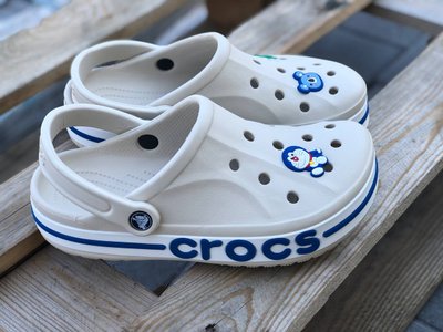 Crocs Оригінал Bayaband Light Grey / Ocean Крокс США (205089) - 36 (Стопа 22.5-23.2см) M4/W6 112167 фото