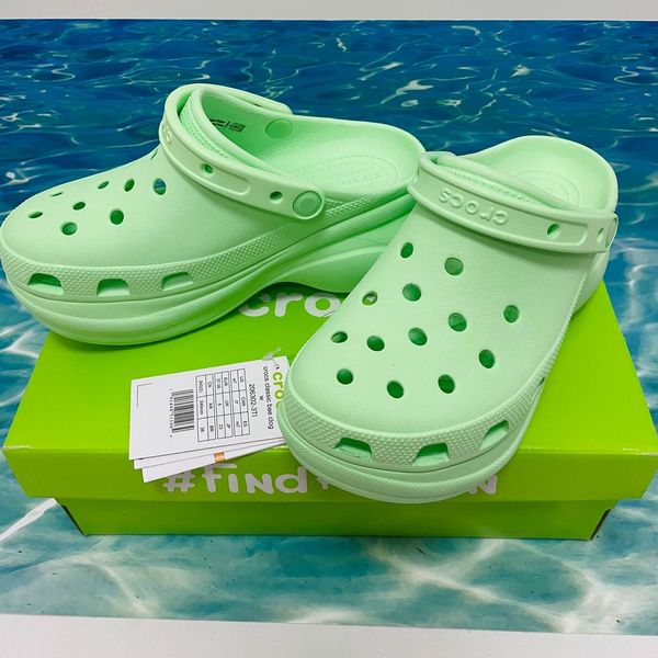 Crocs Оригінал Classic ™ Bae Clog Neo Mint Жіночі Крокс США (206302) - 36 (Стопа 22.5-23.2см) M4/W6 100836 фото