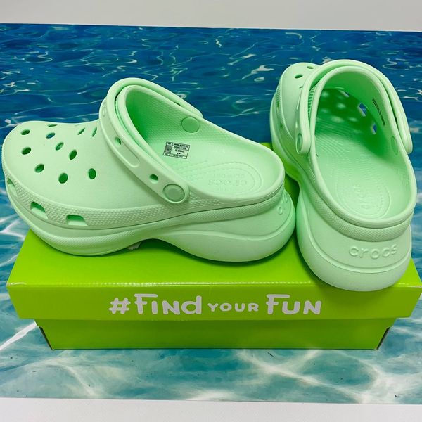 Crocs Оригінал Classic ™ Bae Clog Neo Mint Жіночі Крокс США (206302) - 36 (Стопа 22.5-23.2см) M4/W6 100836 фото