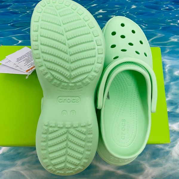 Crocs Оригінал Classic ™ Bae Clog Neo Mint Жіночі Крокс США (206302) - 36 (Стопа 22.5-23.2см) M4/W6 100836 фото