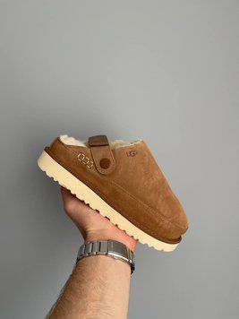 UGG Australia США Slipper Goldenstar Clog Chestnut Уггі шльопки з хутром руді замшеві Австралія - Розмір 35 (US 4) 1016222951 фото
