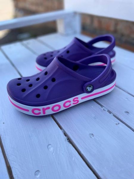 Crocs Оригінал Кроксы Сабо Crocs BAYABAND Clog Violet Оригінал США (205089) - 36 (Стопа 22.5-23.2см) M4/W6 112219 фото