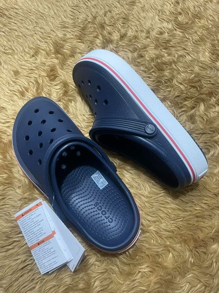 Crocs Оригінал Classic Off Court Navy Сині Крокс США (1670855291) - 36 (Стопа 22.5-23.2см) M4/W6 114390 фото