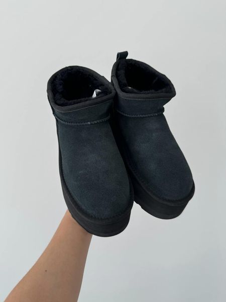 Ugg Australia США Classic Ultra Mini Platform Black Уггі ультра міні платформа чорні УГГ АвстраліяUGG Australia Уггі - Розмір 35 (US 4) 211155129 фото
