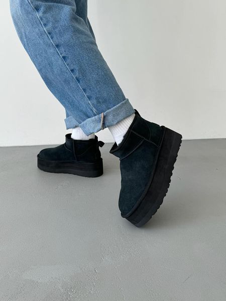 Ugg Australia США Classic Ultra Mini Platform Black Уггі ультра міні платформа чорні УГГ АвстраліяUGG Australia Уггі - Розмір 35 (US 4) 211155129 фото