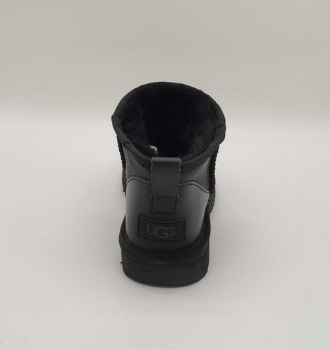 UGG Australia США Leather Ultra Mini II Чорні натуральні ультра міні шкіряні Угг Австралія - Розмір 35 (US 4) 2110756 фото