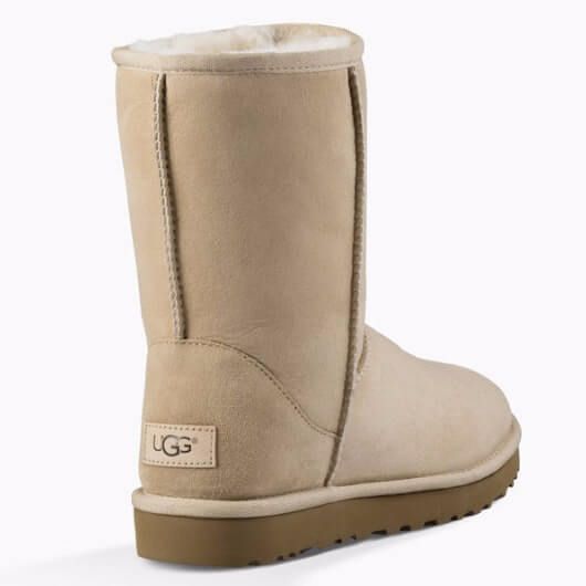 UGG Australia Classic Short II Песок цільна овчина Угг Австралия - Розмір 35 (US 4) 2110331 фото