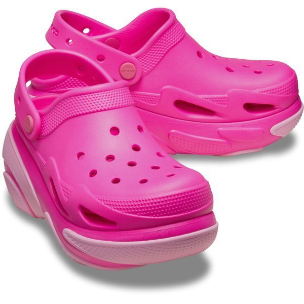 Crocs Bubble Crush Platform Оригінал Крокс на платформі Pink Рожеві Women Sabo Сабо США - Чоловічі та Жіночі - 36 (Стопа 22.5-23.2см) M4/W6 9977261 фото
