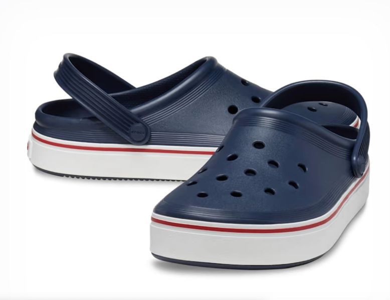 Crocs Оригінал Classic Off Court Navy Сині Крокс США (1670855291) - 36 (Стопа 22.5-23.2см) M4/W6 114390 фото