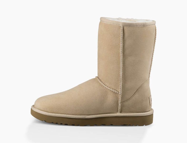 UGG Australia Classic Short II Песок цільна овчина Угг Австралия - Розмір 35 (US 4) 2110331 фото