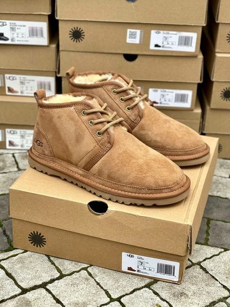 UGG Australia США Neumel Chestnut II рижі руді черевики натуральні зимові Угг Австралія - Розмір 35 (US 4) 2111489 фото